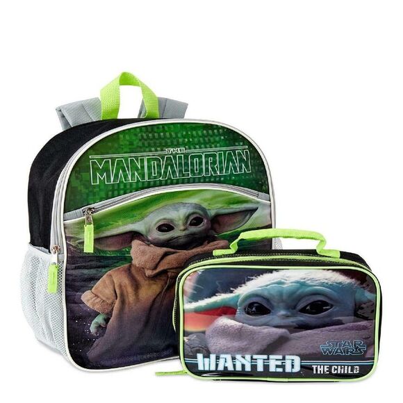 Baby Yoda The Child Backpack With Lunch Bag - Picture 1 of 4